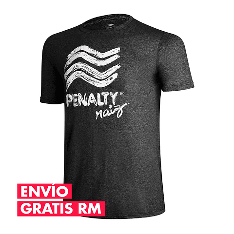 Polera Penalty Raiz Brush Negro
