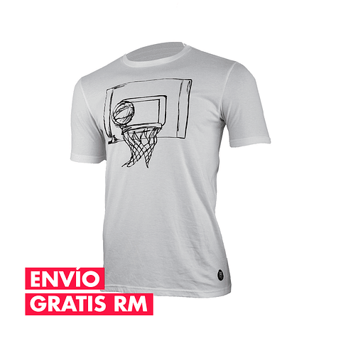 Polera Penalty Basket Blanco