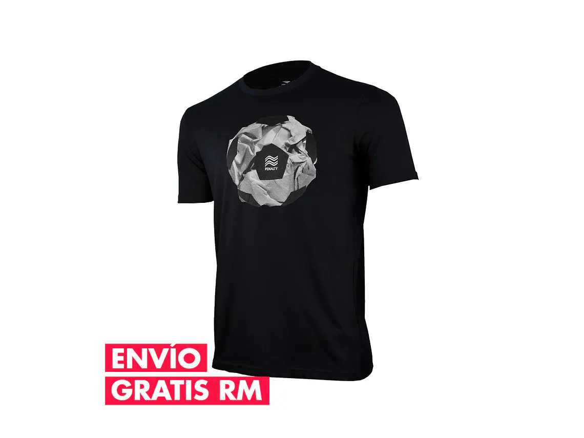 Polera Penalty Pelota Negro 1