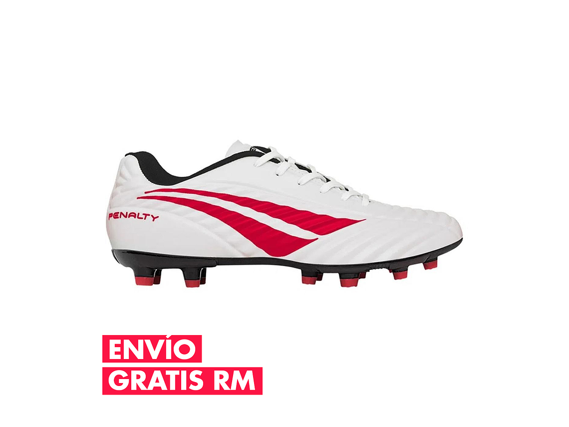 Zapato de Futbol Penalty Brasil 70 Neo Blanco/Rojo 1