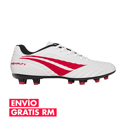 Zapato de Futbol Penalty Brasil 70 Neo Blanco/Rojo