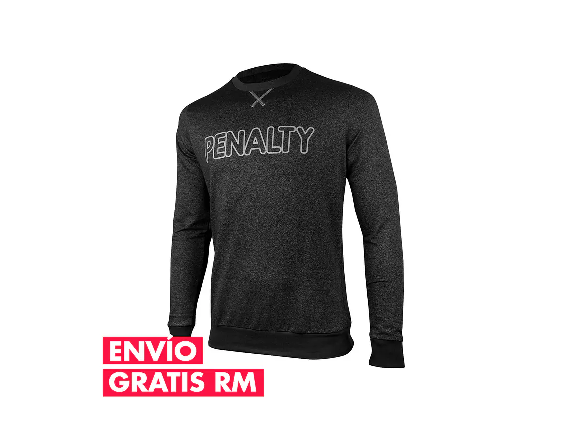 Poleron Penalty Moletom Negro 1