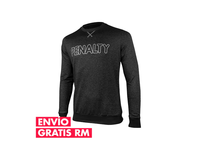 Poleron Penalty Moletom Negro 1
