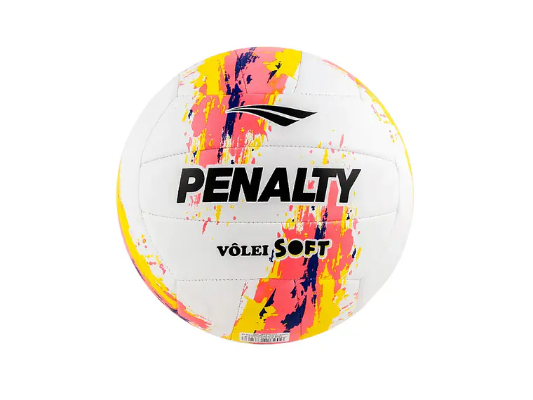 Balón de Voleyball Penalty Soft XXIII Blanco/Rosado 1