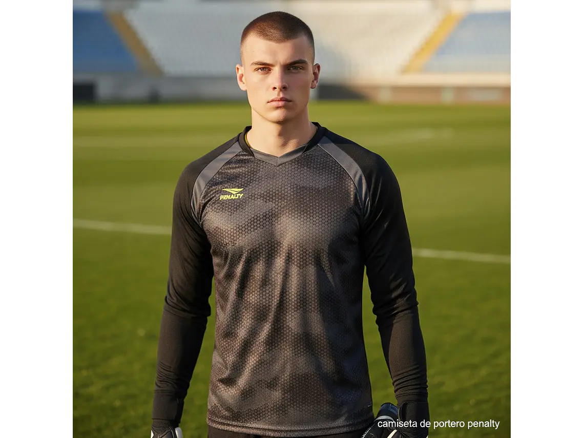 Camiseta de Portero Penalty Delta ML 126 Negro 3