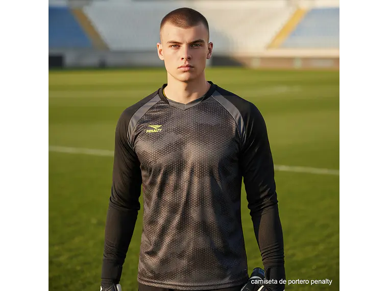 Camiseta de Portero Penalty Delta ML 126 Negro 3