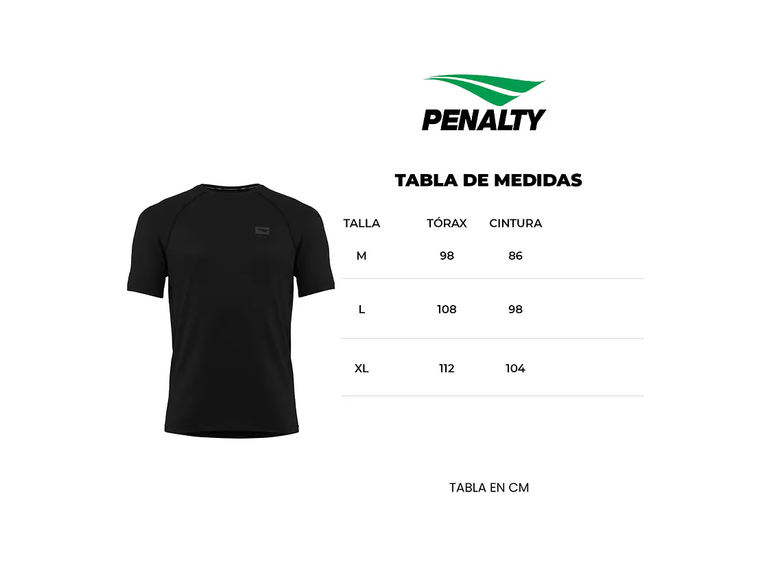 Polera Penalty Treino Cume Negro 2
