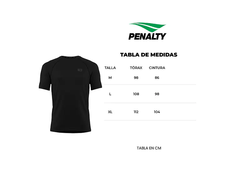 Polera Penalty Treino Cume Negro 2
