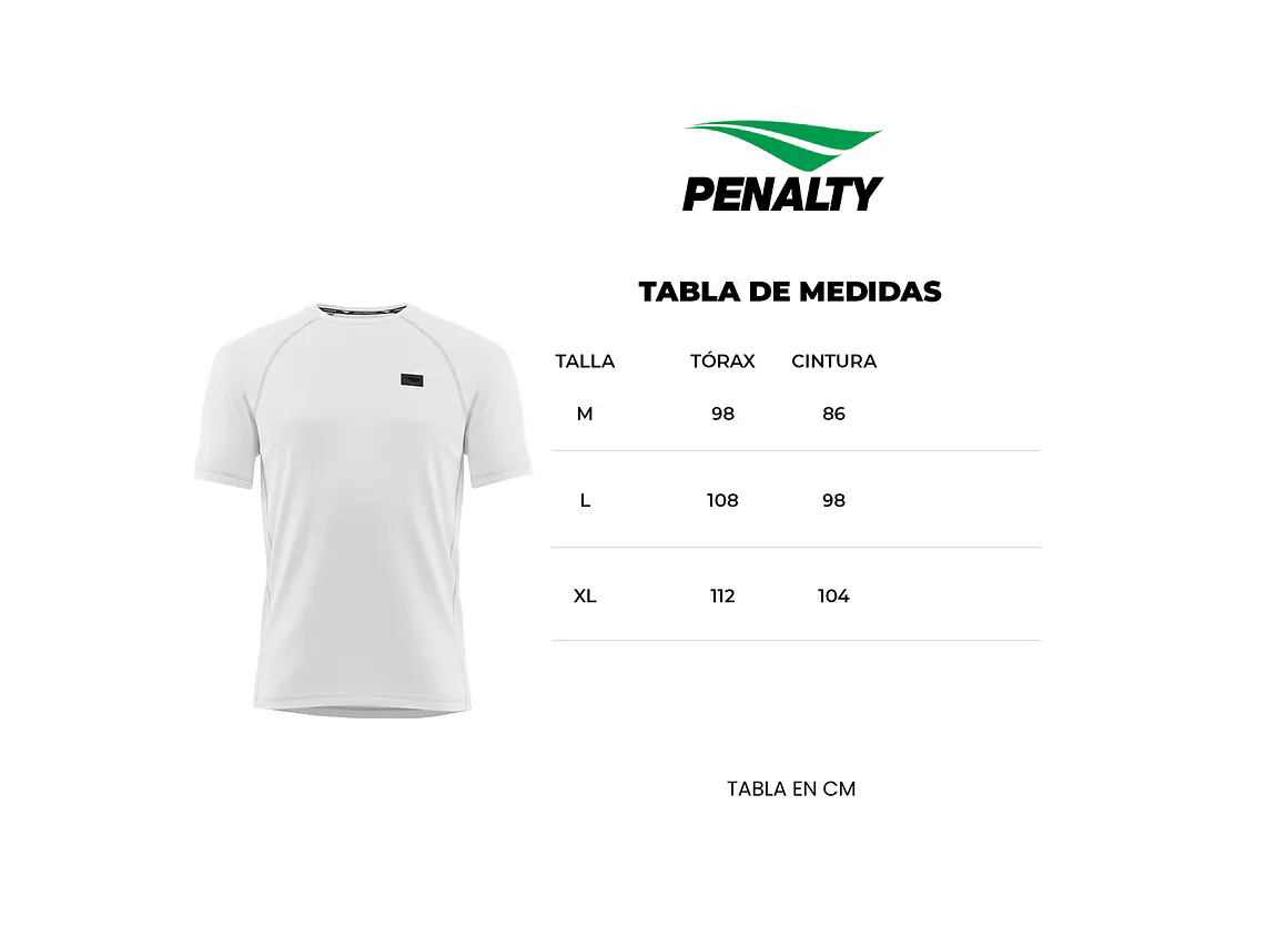 Polera Penalty Treino Cume Blanca 2
