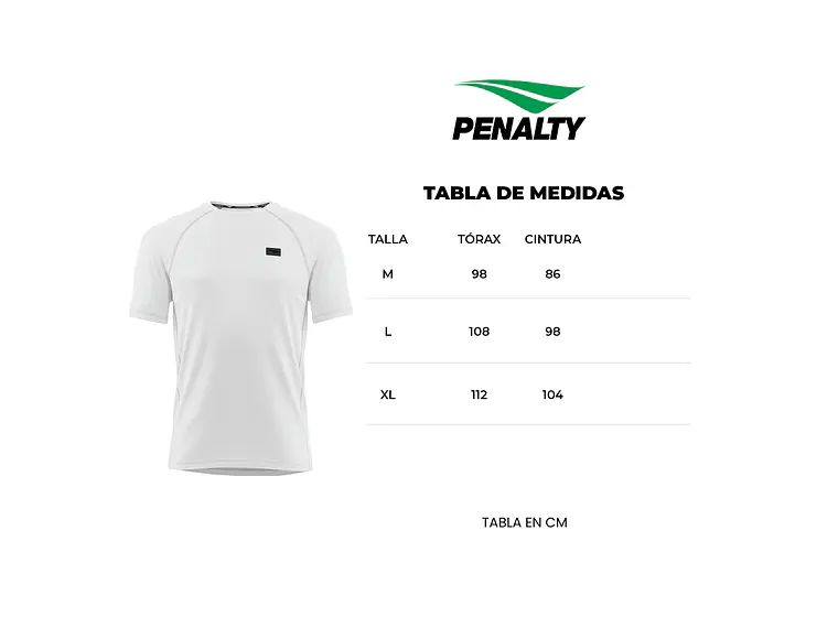 Polera Penalty Treino Cume Blanca 2