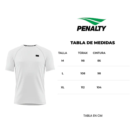 Polera Penalty Treino Cume Blanca