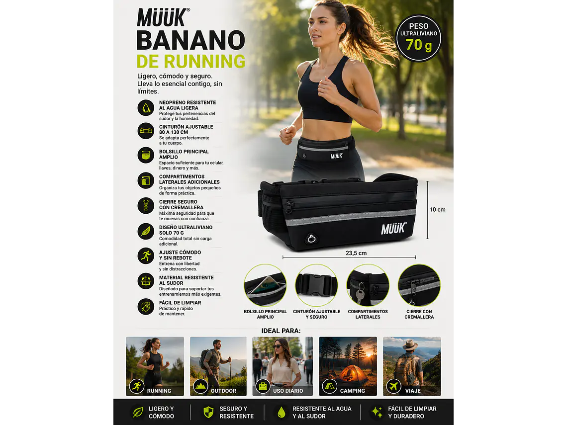 Banano de Running Muuk 11