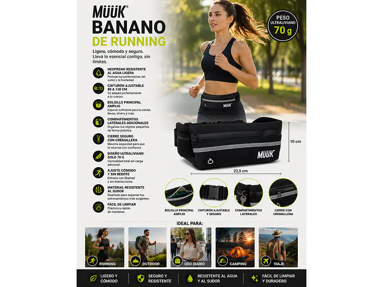 Banano de Running Muuk 11