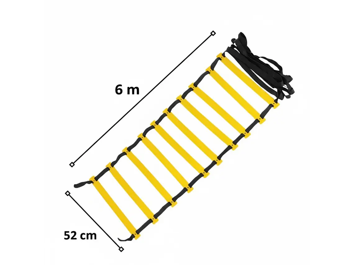 ESCALERA DE AGILIDAD MUUK 6 MT 12 PELDAÑOS  4