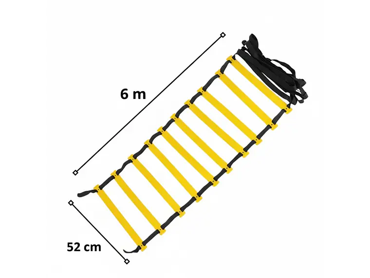ESCALERA DE AGILIDAD MUUK 6 MT 12 PELDAÑOS  4