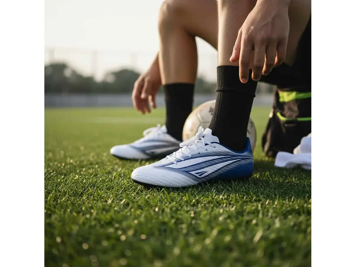 Zapato de Fútbol Penalty Líder Y-6 Blanco/Azul 6
