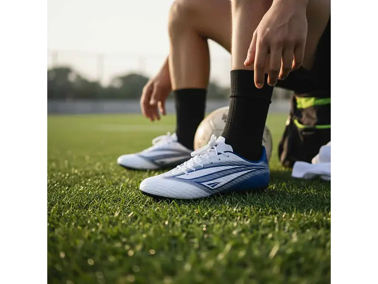 Zapato de Fútbol Penalty Líder Y-6 Blanco/Azul 6