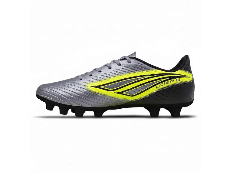 Zapato de Fútbol Penalty Líder Y-6 Gris/ Amarillo 2