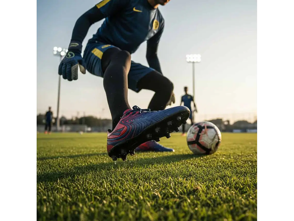 Zapato De Futbol Penalty Bravo Y-4 Azul Oscuro  4