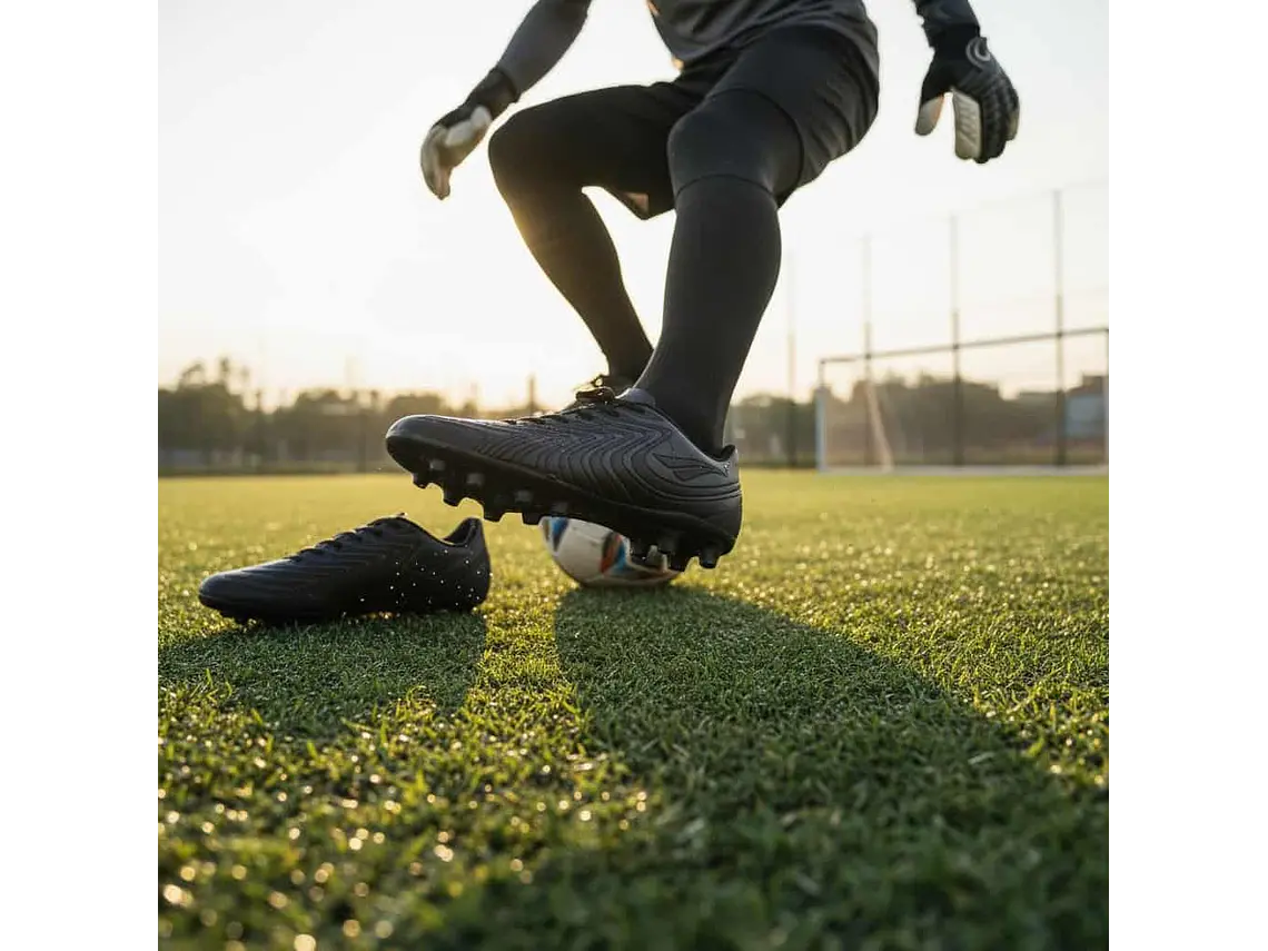 Zapato de Fútbol Penalty Bravo Y-4 Negro/Gris 4