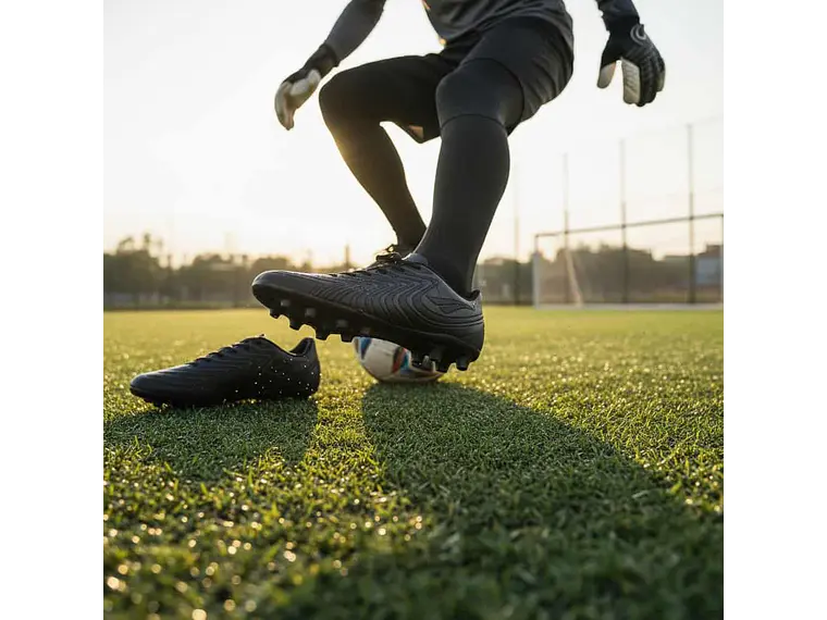 Zapato de Fútbol Penalty Bravo Y-4 Negro/Gris 4