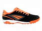 Zapato de Futbolito Penalty Brasil 70 Y-1 Negro/Naranjo - Miniatura 1