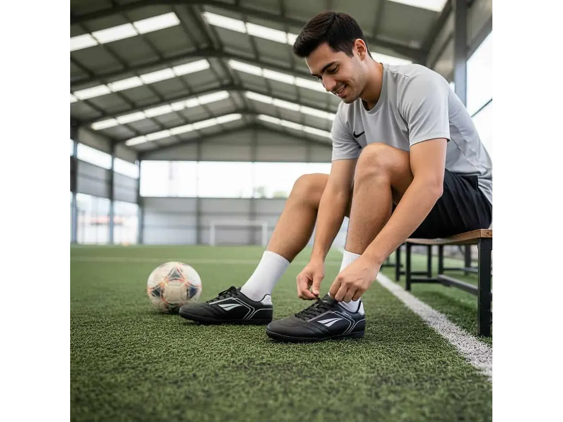 Zapato de Futbolito Penalty Classic Y-1 Negro 5
