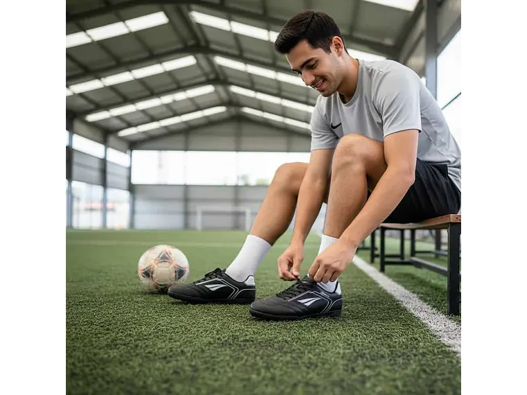 Zapato de Futbolito Penalty Classic Y-1 Negro 5