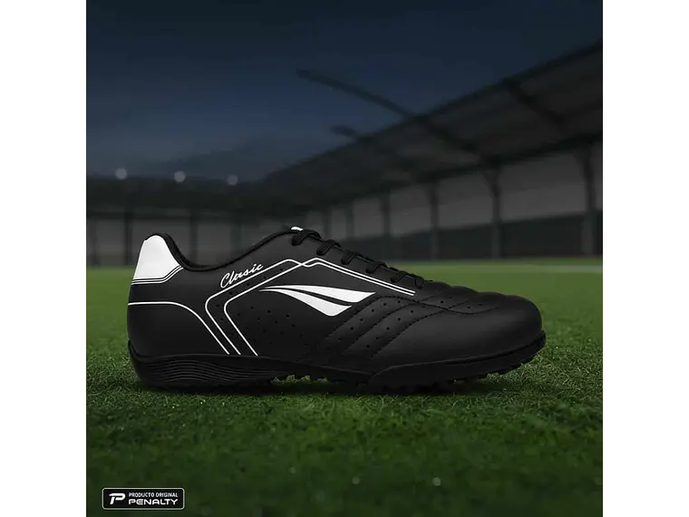 Zapato de Futbolito Penalty Classic Y-1 Negro 8