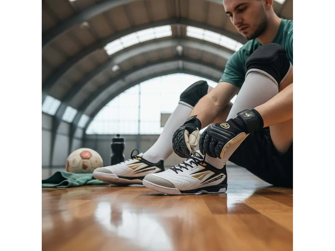 Zapato de Futsal Penalty Max 300 Y-1 Ecoknit Blanco  6
