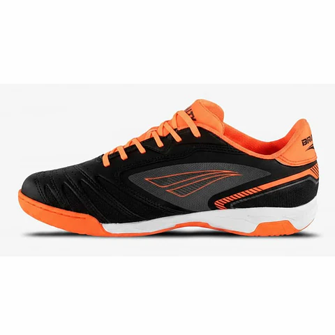 Zapato de Futsal Penalty Brasil 70 Y-1  Negro/Naranjo