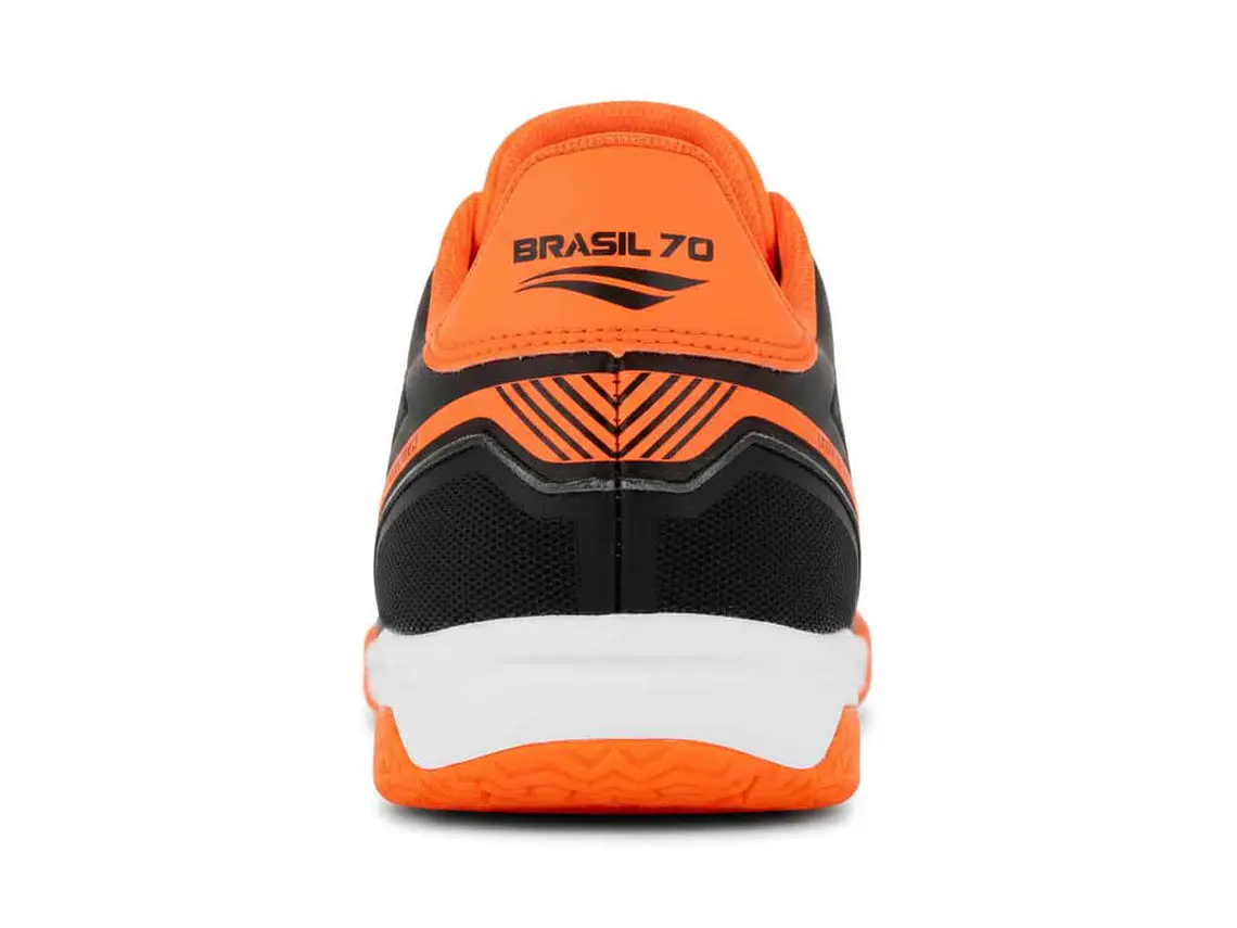 Zapato de Futsal Penalty Brasil 70 Y-1  Negro/Naranjo 5
