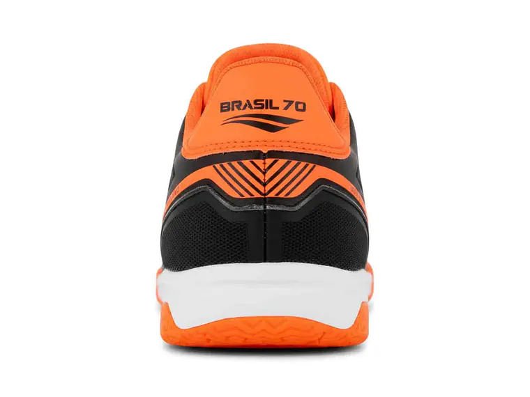 Zapato de Futsal Penalty Brasil 70 Y-1  Negro/Naranjo 5