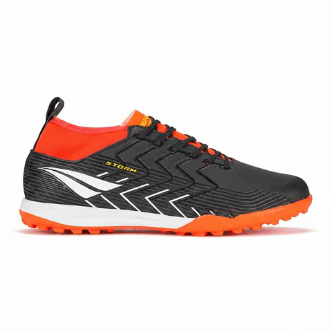 Zapato De Futbolito Penalty Storm Y-3 Negro/ Rojo