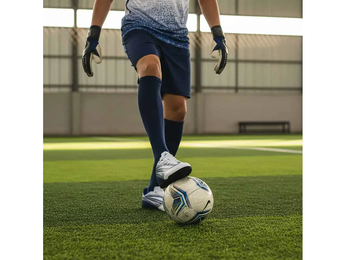 Zapato de Futbolito Penalty Lider Y-6 Blanco 6