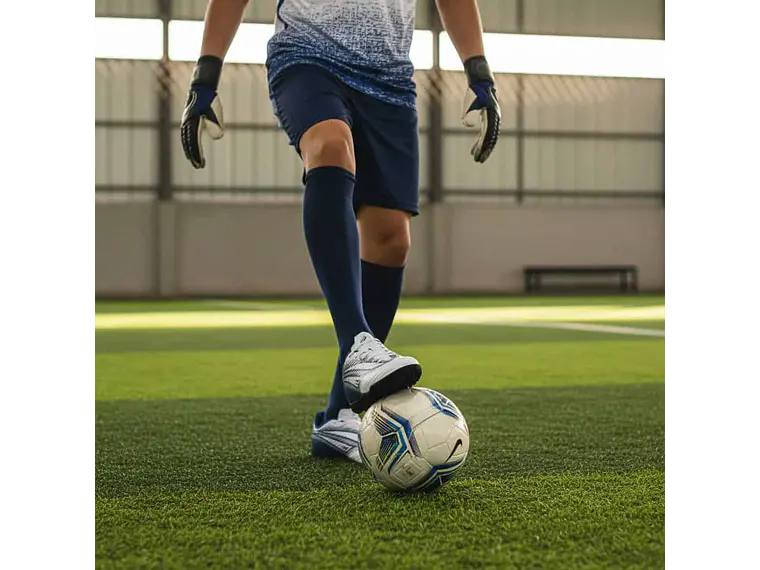Zapato de Futbolito Penalty Lider Y-6 Blanco 6