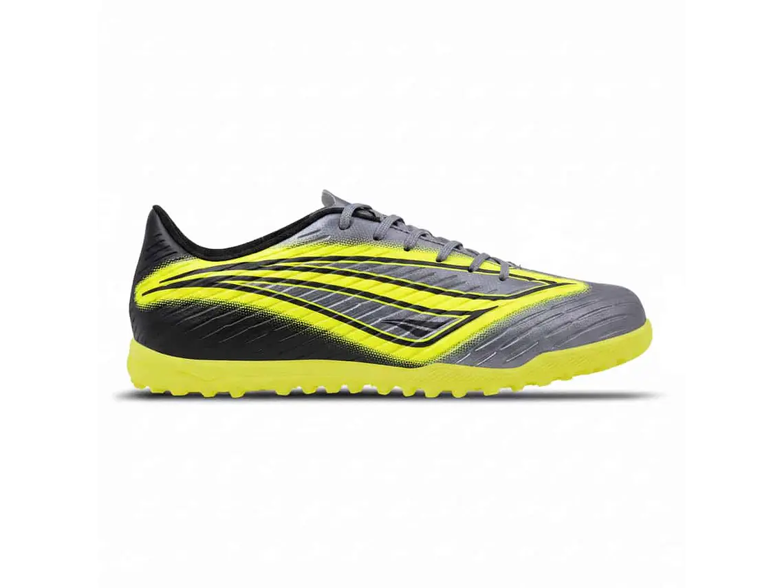 Zapato de Futbolito Penalty Líder Y-6 Negro/ Amarillo 1