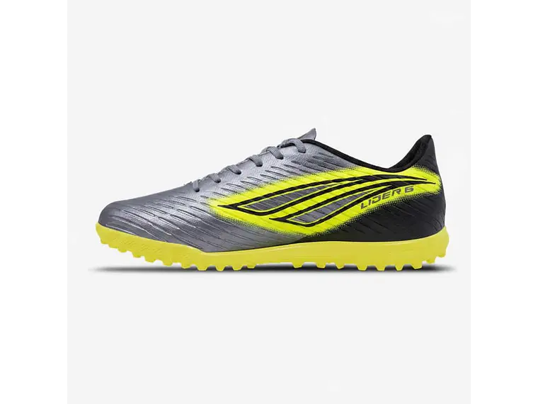 Zapato de Futbolito Penalty Líder Y-6 Negro/ Amarillo 2
