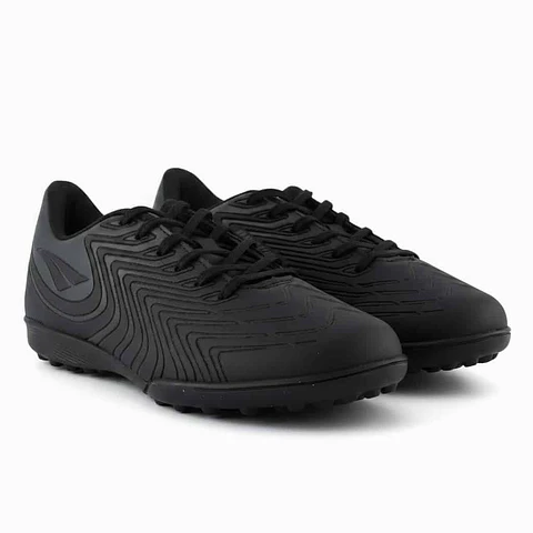 Zapato de Futbolito Penalty Bravo Y-4 Negro/Gris