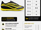 Zapato de Futbolito Penalty Líder Y-6 Negro/ Amarillo - Miniatura 8