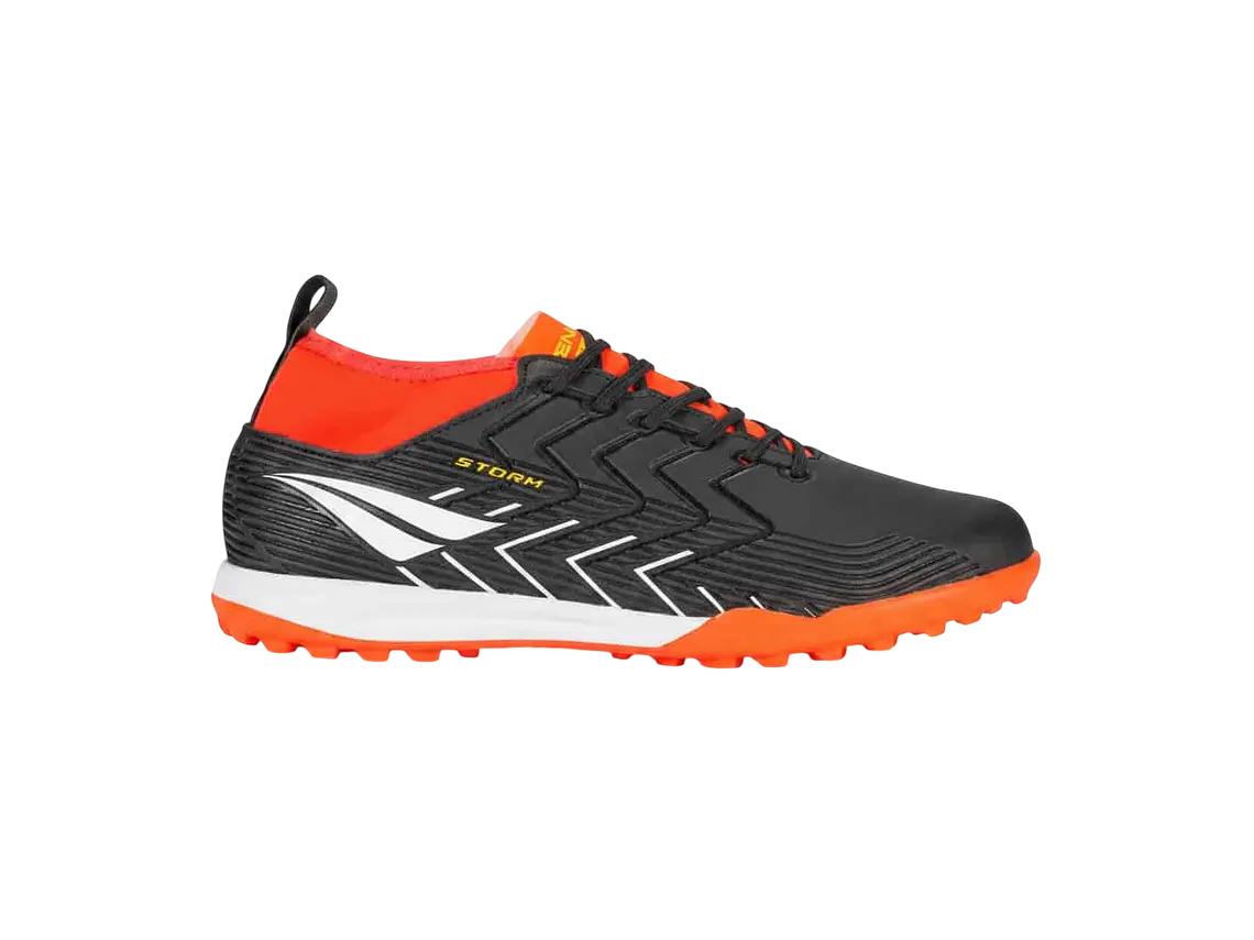 Zapato De Futbolito Penalty Storm Y-3 Negro/ Rojo 1
