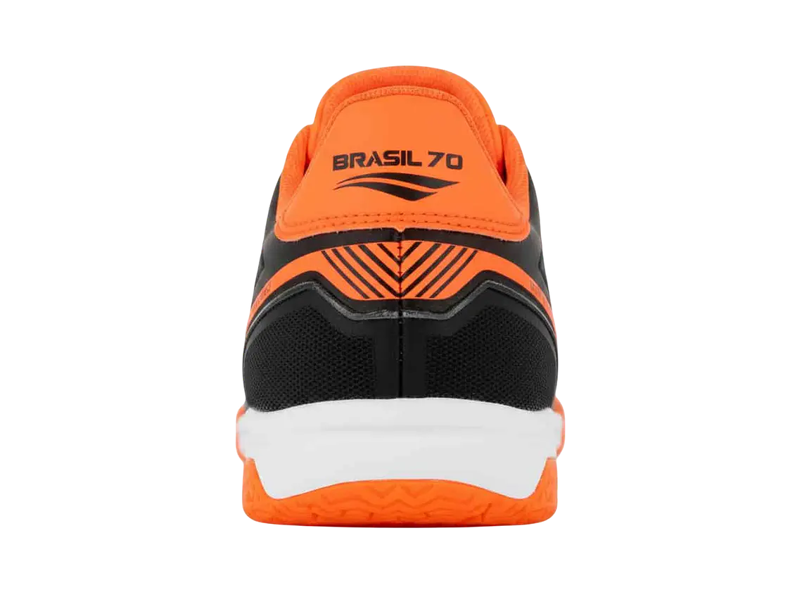 Zapato de Futsal Penalty Brasil 70 Y-1  Negro/Naranjo 4
