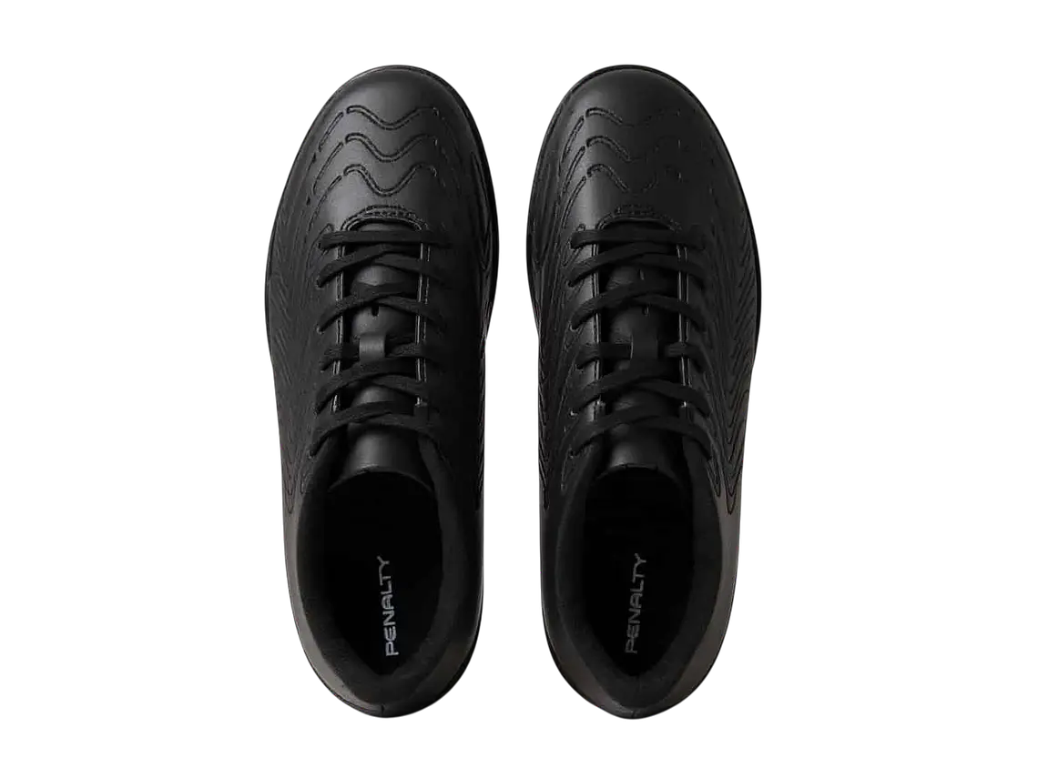Zapato de Futbolito Penalty Bravo Y-4 Negro/Gris 5
