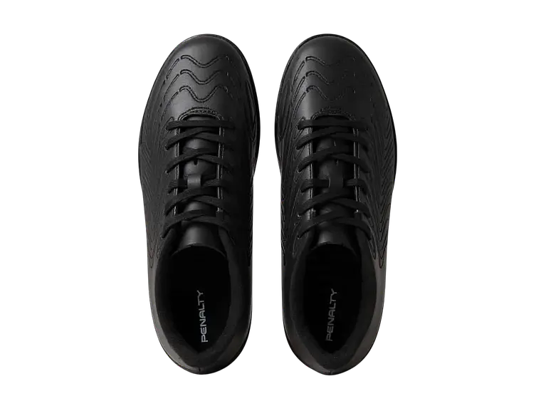 Zapato de Futbolito Penalty Bravo Y-4 Negro/Gris 5