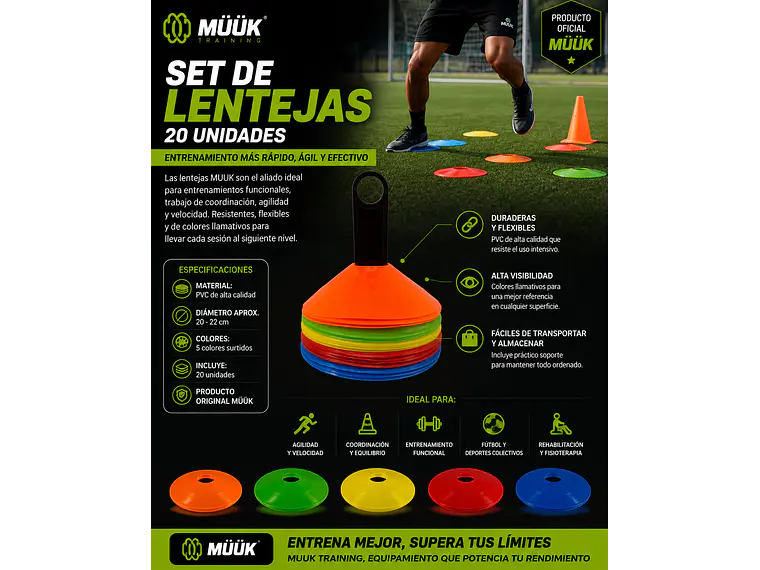 Set De Lentejas Muuk 20 Unidades 10