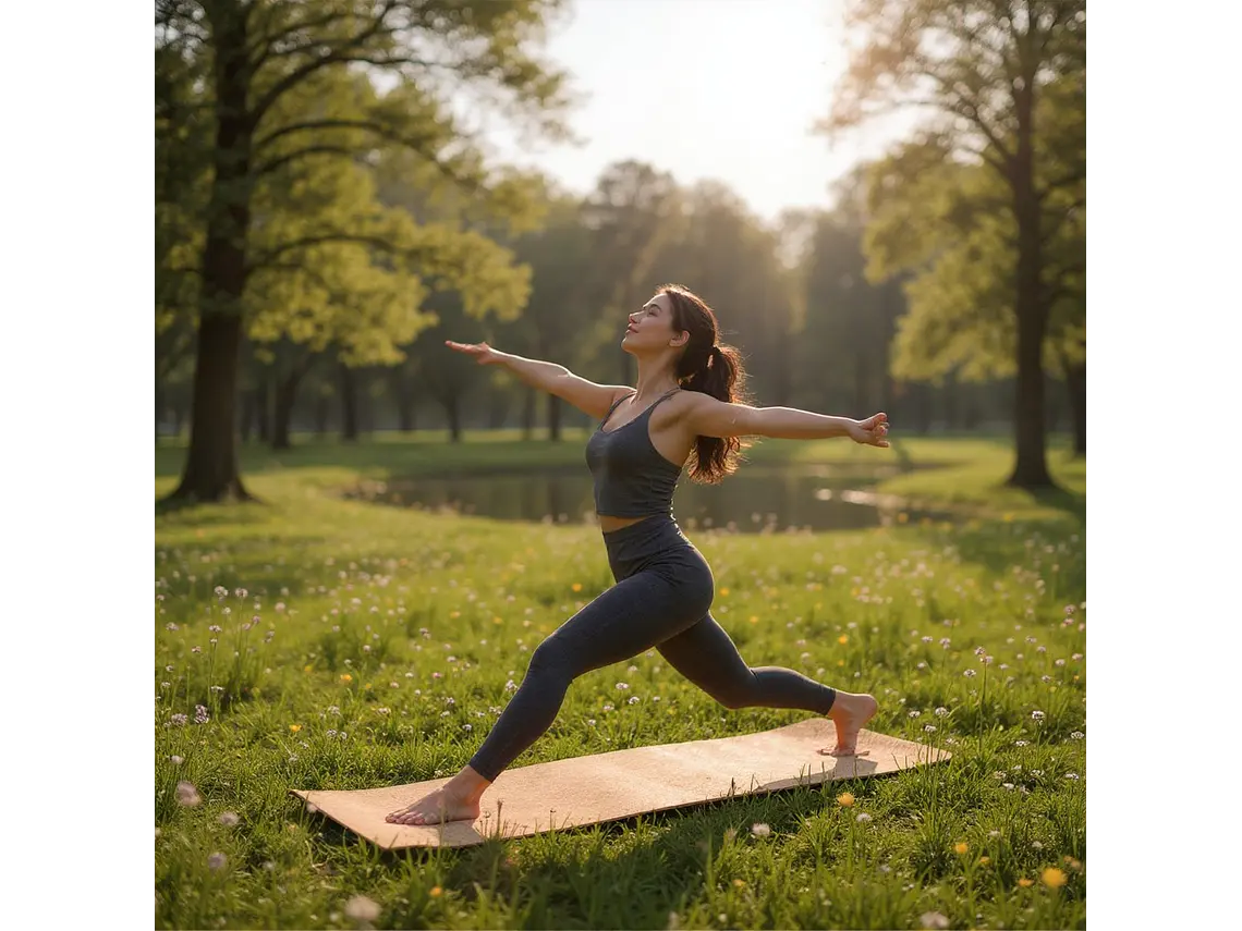 Mat De Yoga Corcho Muuk 5