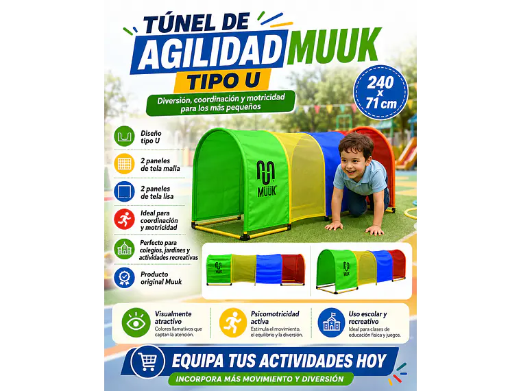 Tunel De Agilidad Muuk Tipo U 7