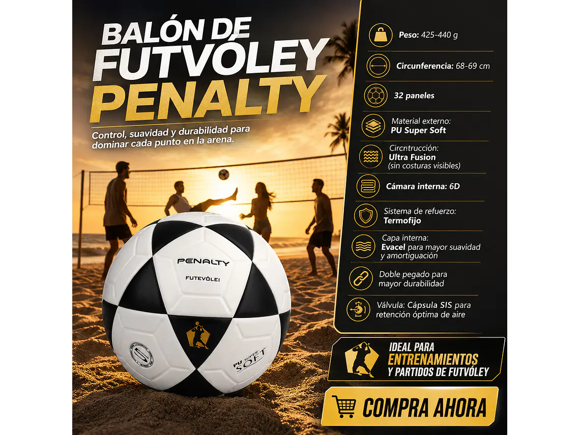 Balon De Futvóley Penalty 4