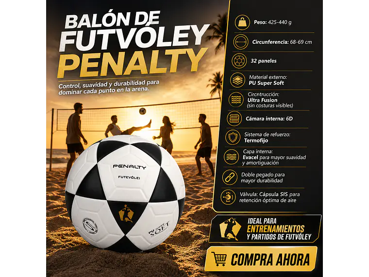 Balon De Futvóley Penalty 4