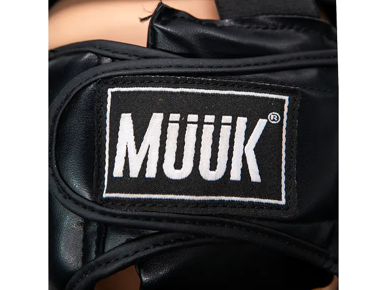 Cabezal De Artes Marciales Con Mica Muuk Negro 7